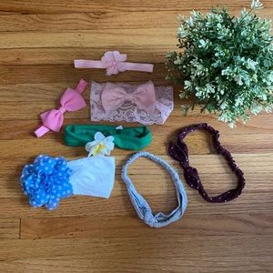 Assorted baby headbands